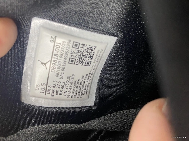 Rep MAX Triple Retro 6 Jordan DB9818-001 SD (W) Black 0719